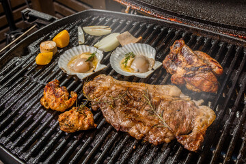 バーベキュー Barbecue party outdoors