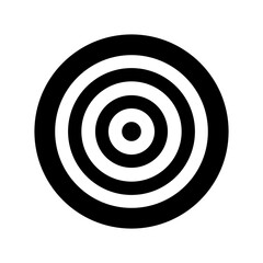 Darts icon vector. Dart illustration sign. Accuracy symbol. Sharpshooting logo.