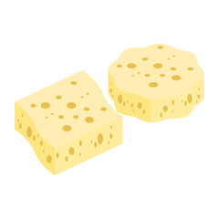 Cheese Bars with various shapes and variants