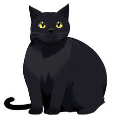 猫の高解像度画像イラスト(AI generated image)