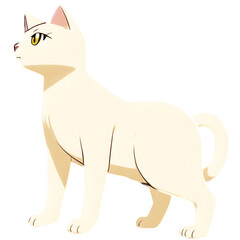 猫の高解像度画像イラスト(AI generated image)