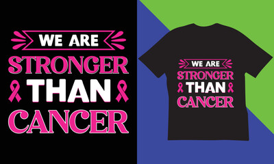 Fototapeta premium World Cancer Day t-Shirt Design.