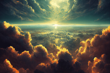 自然系背景の高解像度画像イラスト(AI generated image)