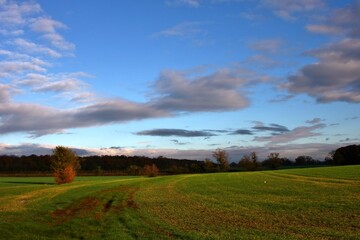 Naklejka premium Paysage campagnard.