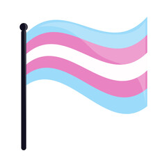 transgender flag icon