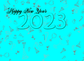 New year's day, Christmas background image