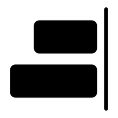 center align glyph icon