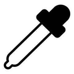eyedropper glyph icon