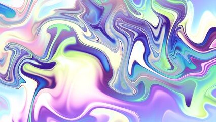 Abstract digital fractal pattern. Horizontal background with aspect ratio 16 : 9