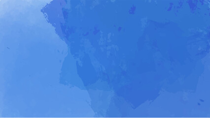 Abstract blue watercolor background for your design, watercolor background concept, vector.