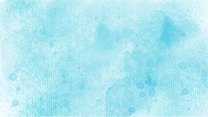 Abstract blue watercolor background for your design, watercolor background concept, vector.