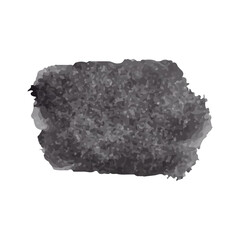 Black grunge stroke brush , banner, label, for your design, PNG file.