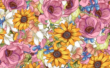 花の背景　その1