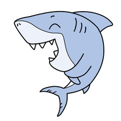 Fototapeta premium Funny Shark