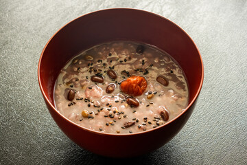 雑穀米粥　mixed grain rice porridge