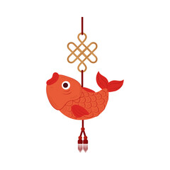 hanging chinese fish