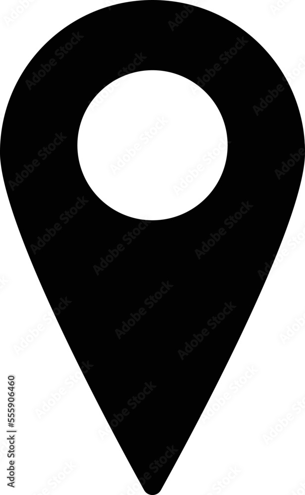Poster map pointer icon vector . check in location map pointer icon. gps location symbol
