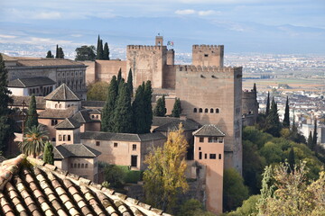 Fototapeta na wymiar Granada Hiszpania