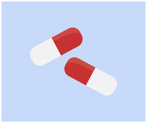 Sport capsules. Protein scoop, creatine capsules and dumbbells with measuring tape logo design. Diet Nutrion, usefulness of sports nutrition vector design and illustration.