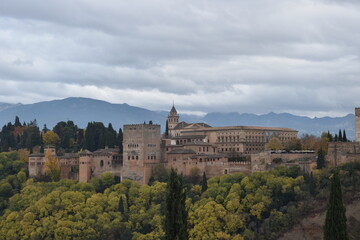 Fototapeta na wymiar Granada Hiszpania