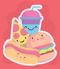 cute fast food