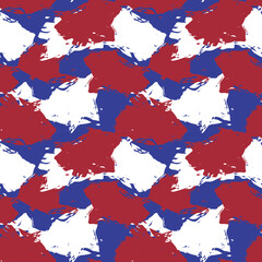 Camouflage Abstract Seamless Pattern Design