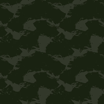 Camouflage Abstract Seamless Pattern Design