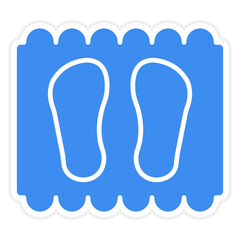 Door Mat Icon Style