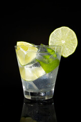 Iced lemonade is refreshing and full of vitamins.