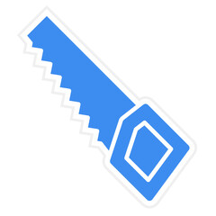 Hand Saw Icon Style