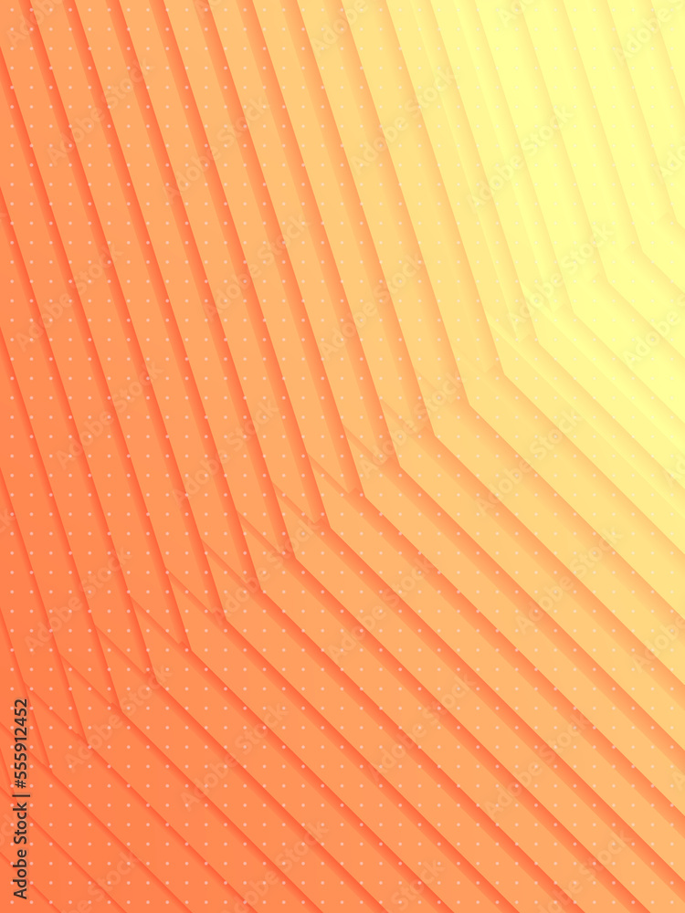 Leinwandbilder Abstract business background with simple geometric shapes. 3d rendering digital illustration