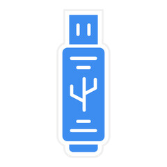 Obraz premium Usb Icon Style