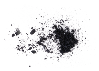 charcoal on transparent png