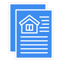 House Documents Icon Style