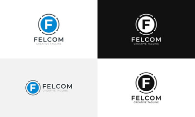 Felcom F Letter Logo