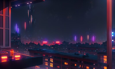 new years eve fireworks celebration 