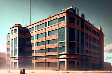 building in the city