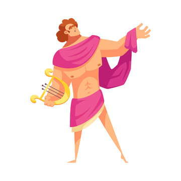 recommend clip art: Apollo Greek God Composition