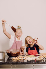 In der Weihnachtsbäckerei