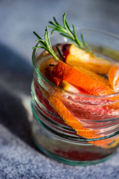 Summer tropical cocktail