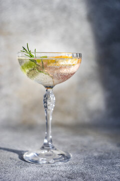 Summer tropical cocktail