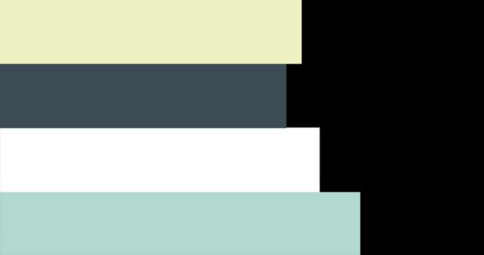 blue white horizontal stripes transparent background transition animation