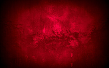 Old wall texture cement black red  background abstract dark color design are light with white gradient background.