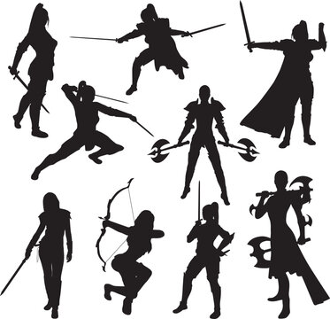 94,471 Warrior Silhouette Images, Stock Photos, 3D objects, & Vectors