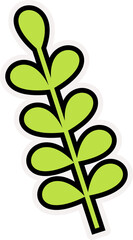 Cute Baby Colorful Doodle Vector