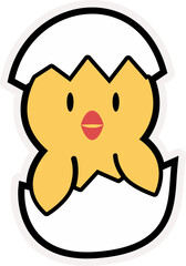 Cute Baby Colorful Doodle Vector