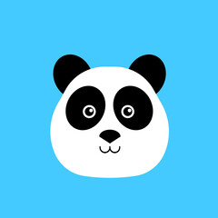 Obraz premium Panda bear texture, background, tile. cute panda seamless pattern. Panda bear. Vector illustration of cute baby pandas collection.