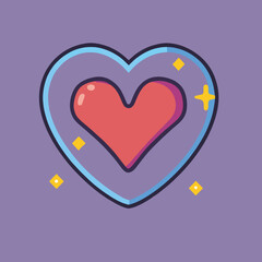 Casual illustration of a heart