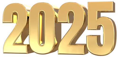 Number Gold Rendering
