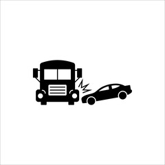 Car Accident Related Vector Line Icon. Contain such Icon as Side Collision, Frontal Collision, Broken Car. vector illustration on white background.